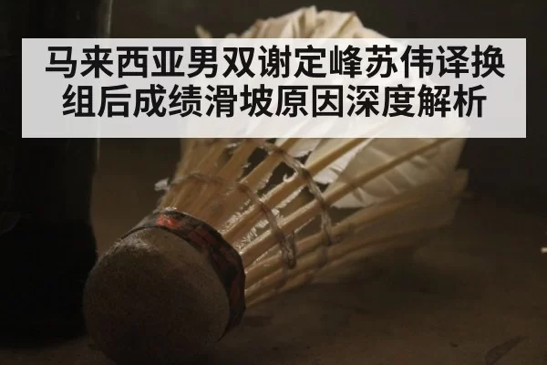 马来西亚男双谢定峰苏伟译换组后成绩滑坡原因深度解析